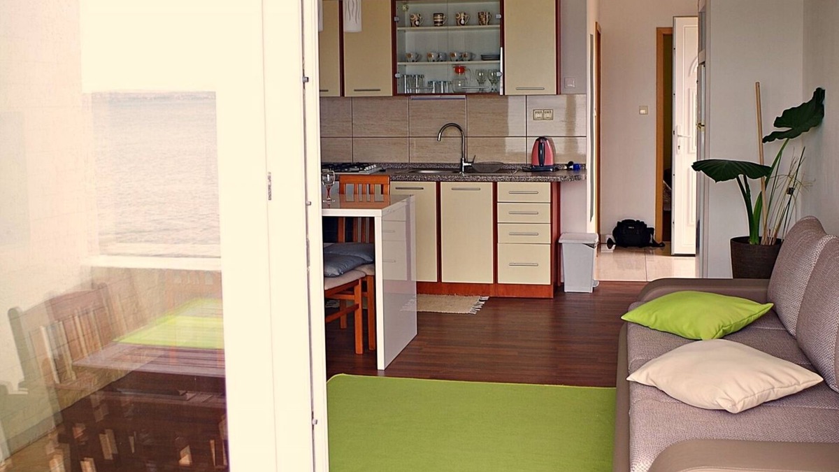 Poljana Apartment | Apartment in Poljana with Seaview, Terrace, Air condition, WIFI (3617-4)