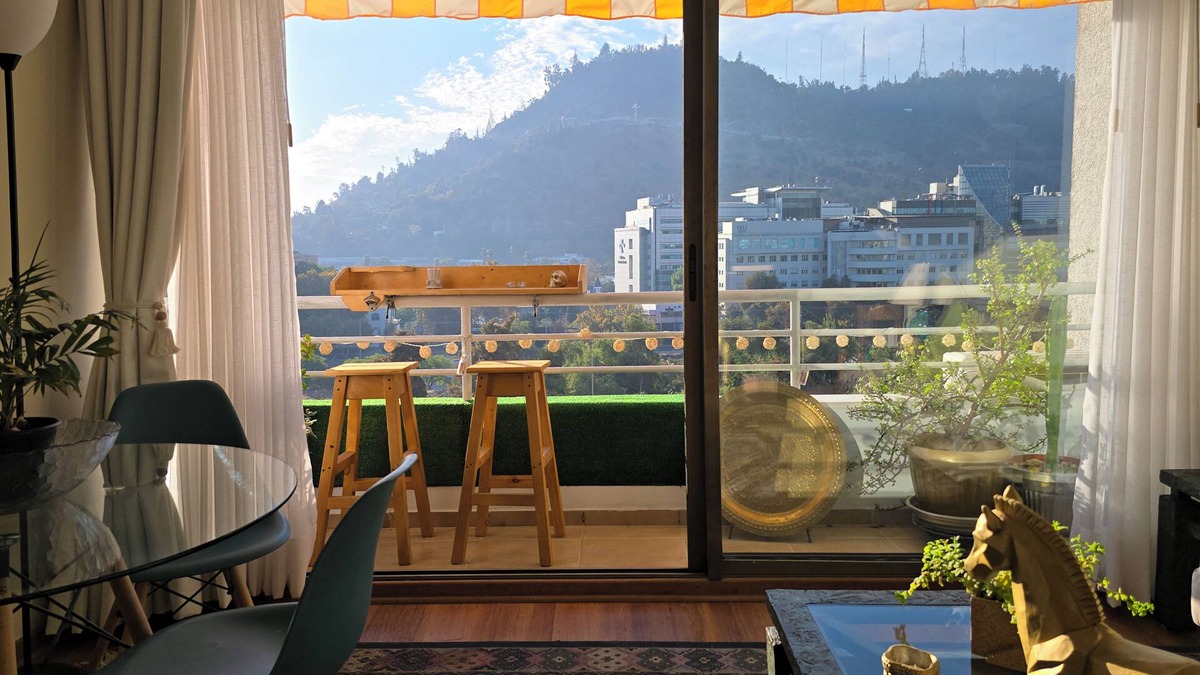 Bellavista Apartment | Apartment in Providencia, with view to the mountain range.