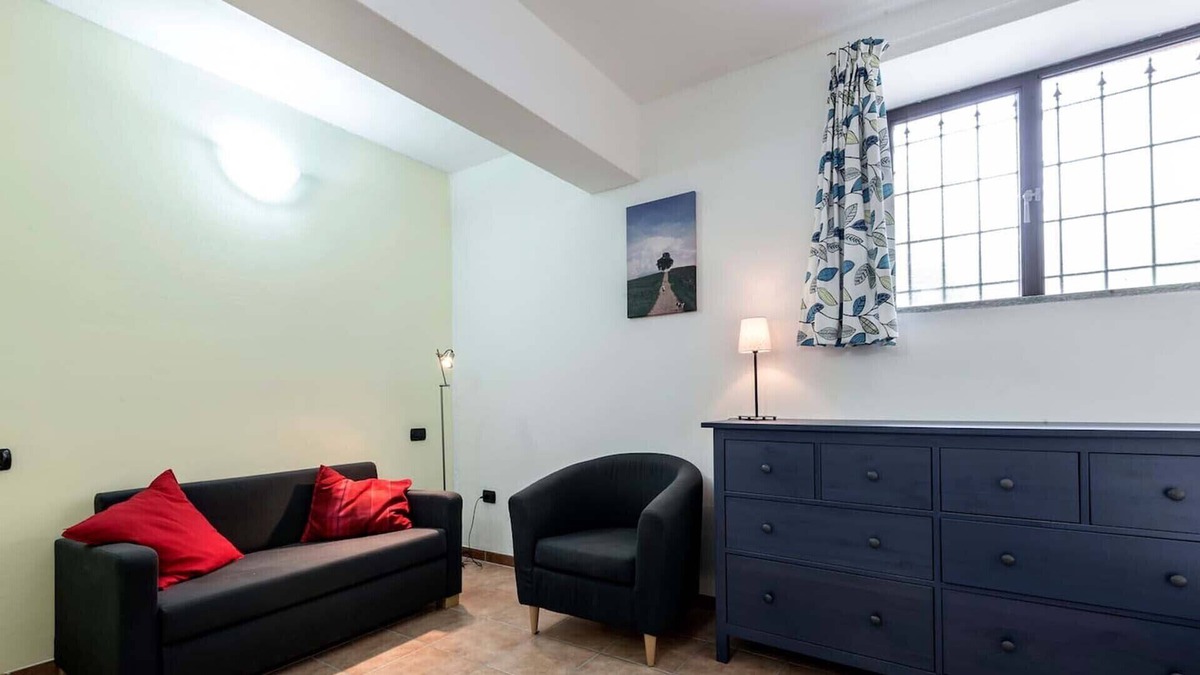 Montecalvo Versiggia Apartment | Apartment "la Cantinetta" in Villa I Due Padroni, with pool
