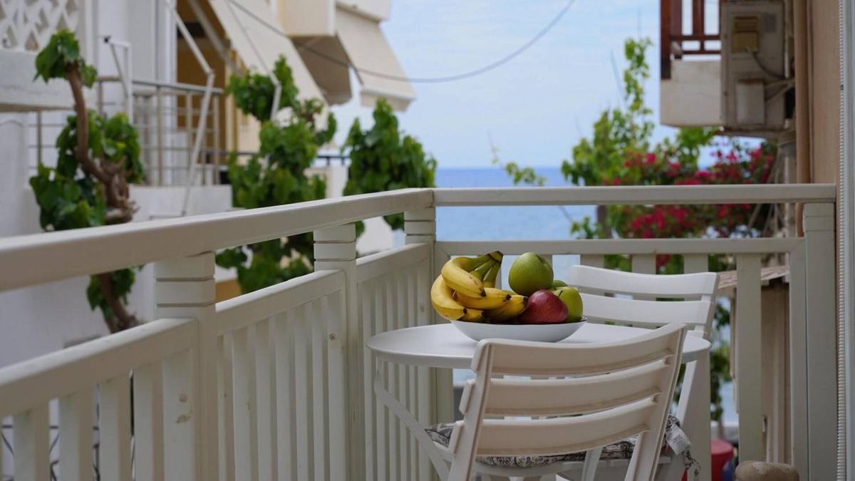 Myrtos Apartment | Apartment 'Kallithea Beach' with Sea View, Wi-Fi and Air Conditioning