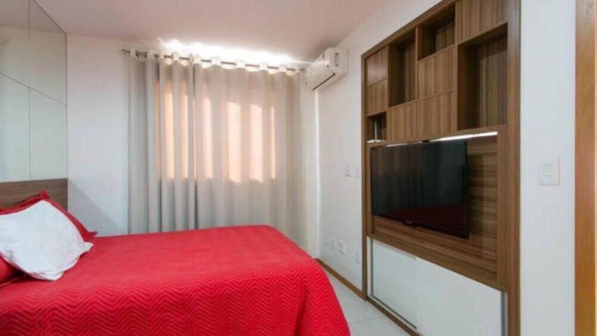 Praia de Itaparica House | Apartment kitchen in front of Itaparica Beach