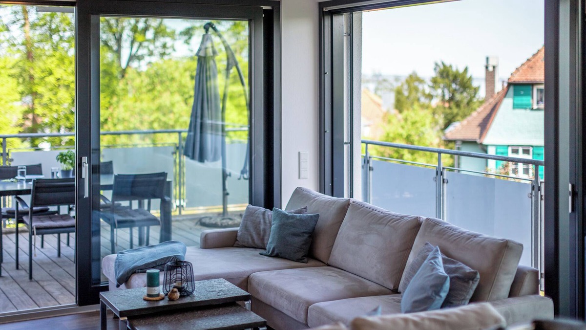 Gaienhofen Apartment | Apartment Konrad with partial lake view for 2-4 persons