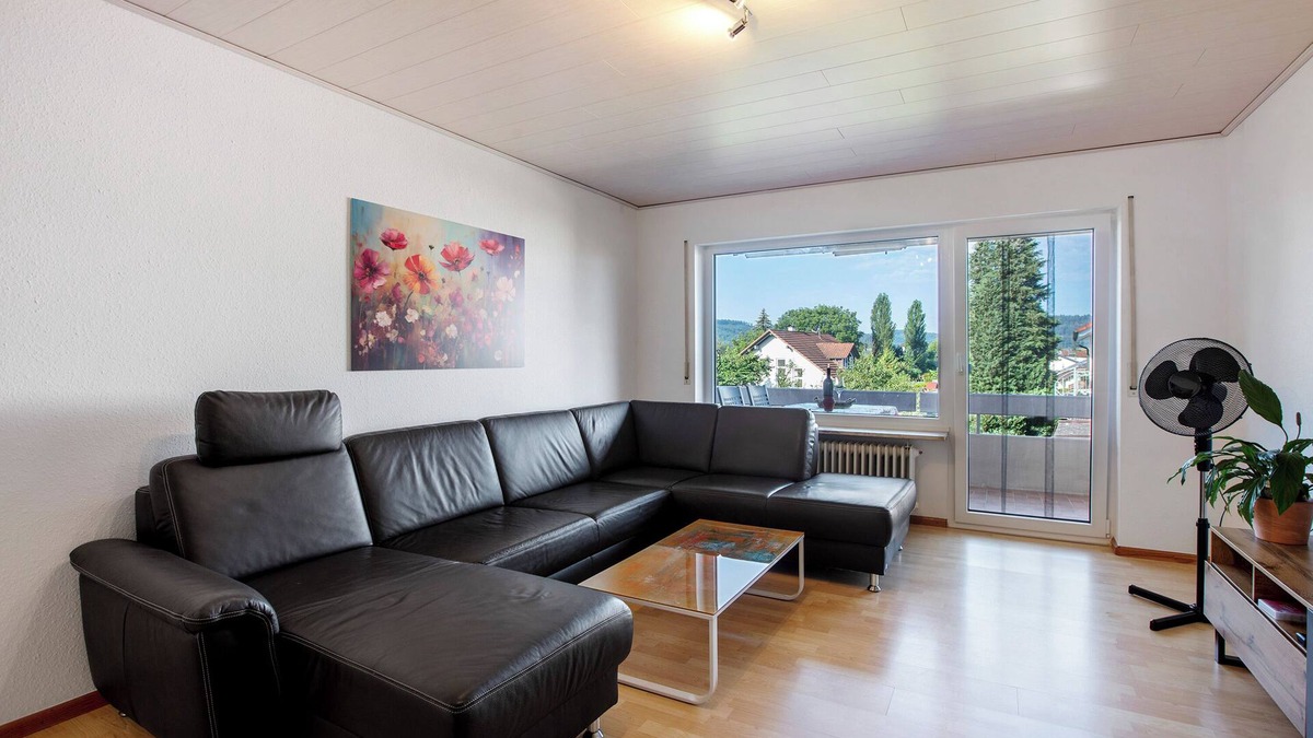 Kussaberg Apartment | Apartment 'Lieblingsplatz' with Mountain View and Balcony