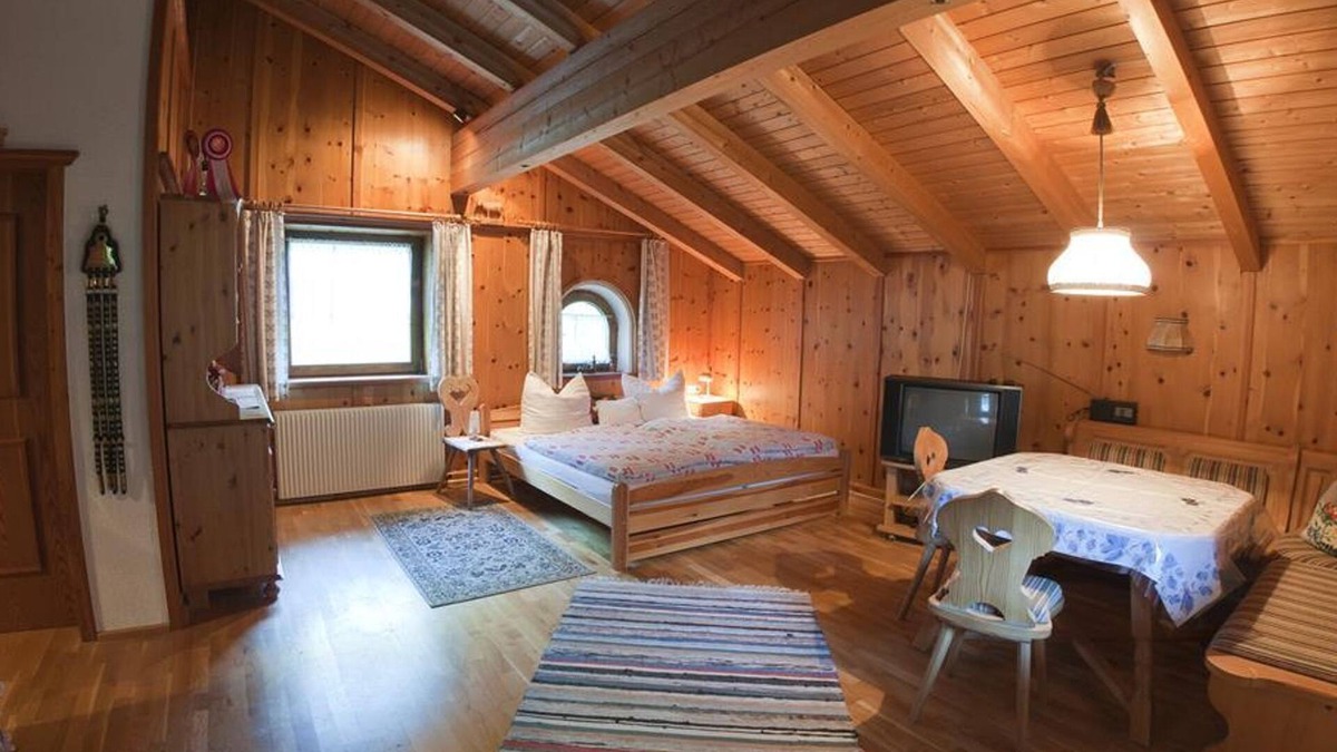 Gries im Sellrain Apartment | Apartment / living room / shower, WC - Gästehaus Kirchebner