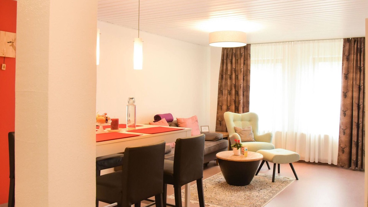 Unterkirnach Apartment | Apartment 'Löwenzahn' with Mountain View, Private Terrace and Wi-Fi