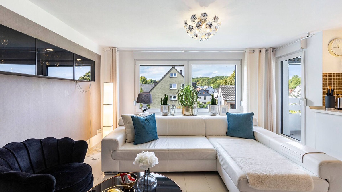 Langendreer Apartment | Apartment 'Luxusapartment Mit Balkon' with Balcony, Wi-Fi and Air Conditioning