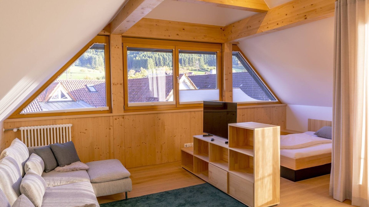 Elzach Apartment | Apartment 'Maria' with Shared Terrace, Balcony and Wi-Fi