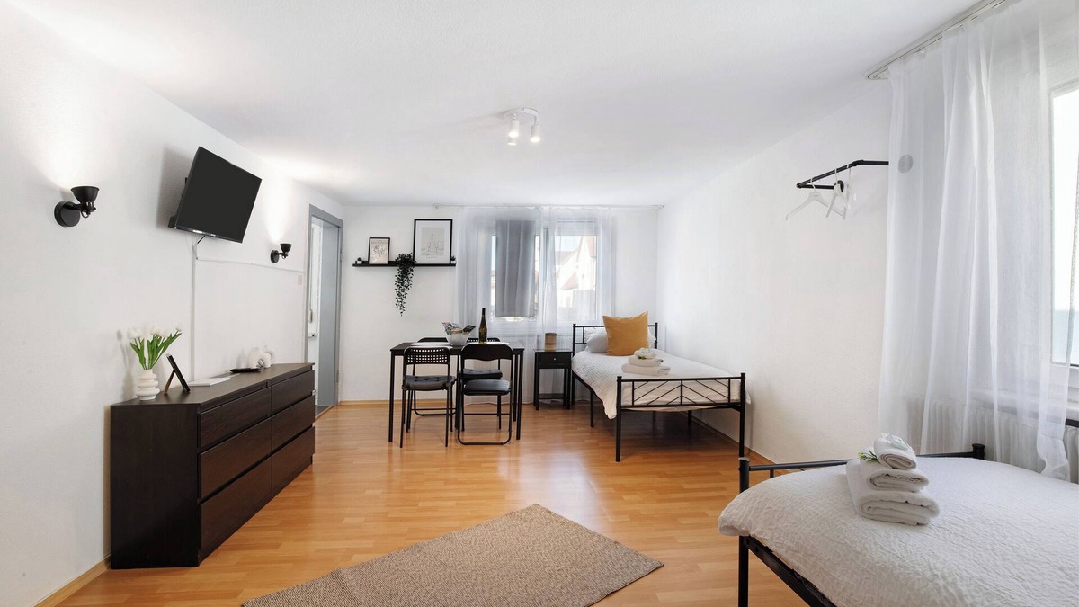Nuertingen Apartment | Apartment 'Mb Homes Nürtingen Fewo2' with Wi-Fi