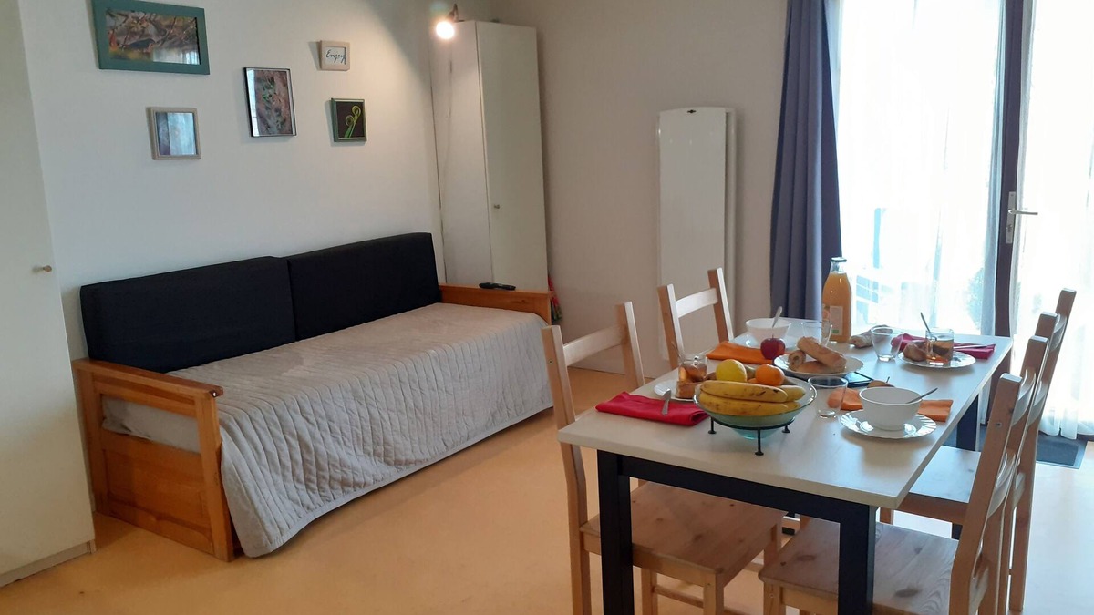 Getigne Apartment | Apartment "Meunerie", balcony & garden access on the river near Clisson