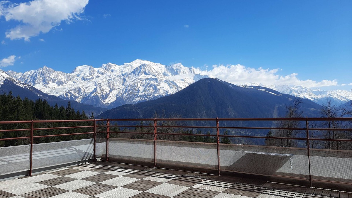 Plateau-d'Assy Apartment | Apartment Mont-Blanc view