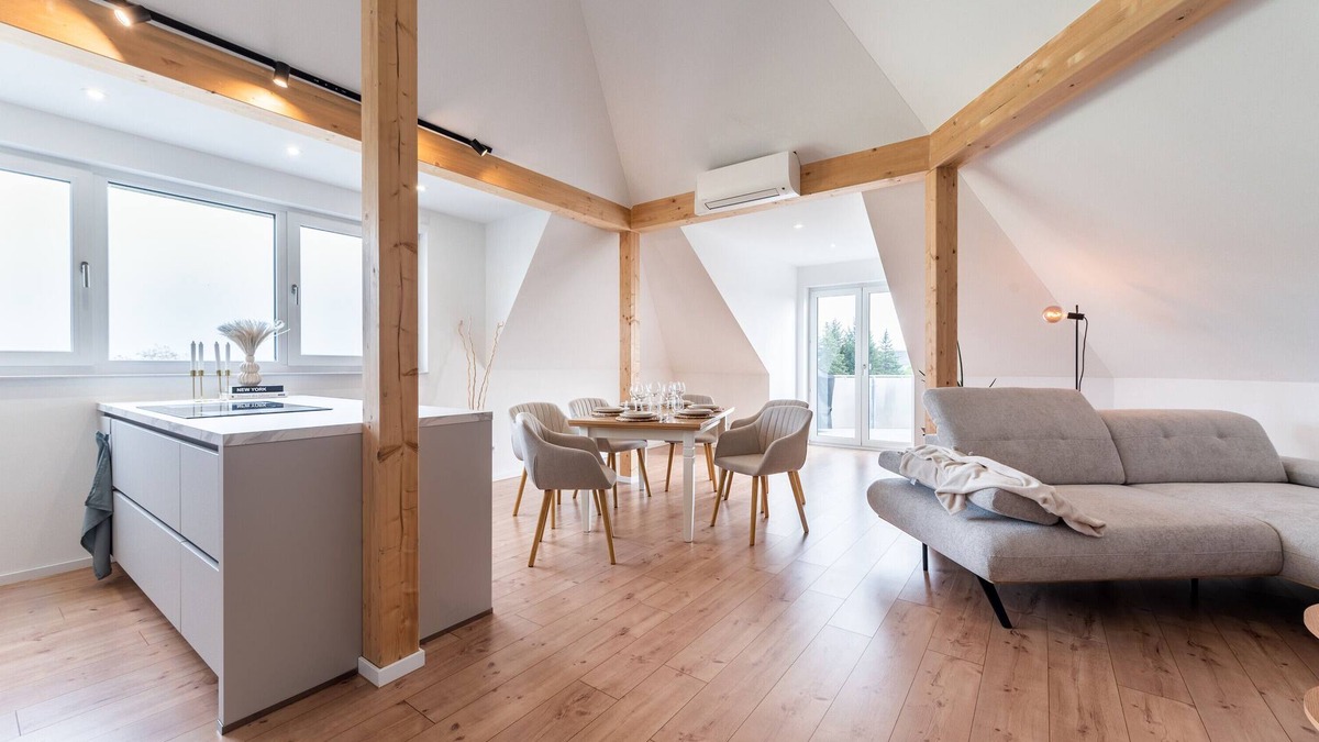 Hanichen Apartment | Apartment 'N8quartier' with Balcony, Wi-Fi and Air Conditioning