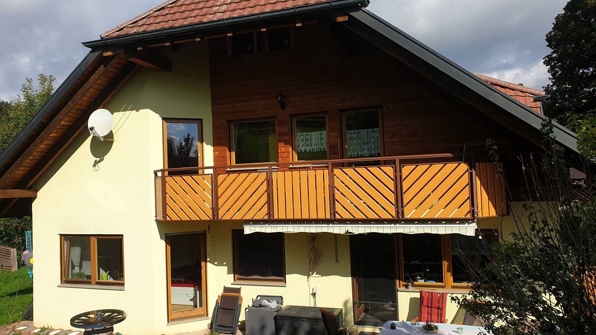 Glatten Apartment | Apartment 'Natur Pur Mit Weitblick' with Mountain View, Balcony and Wi-Fi