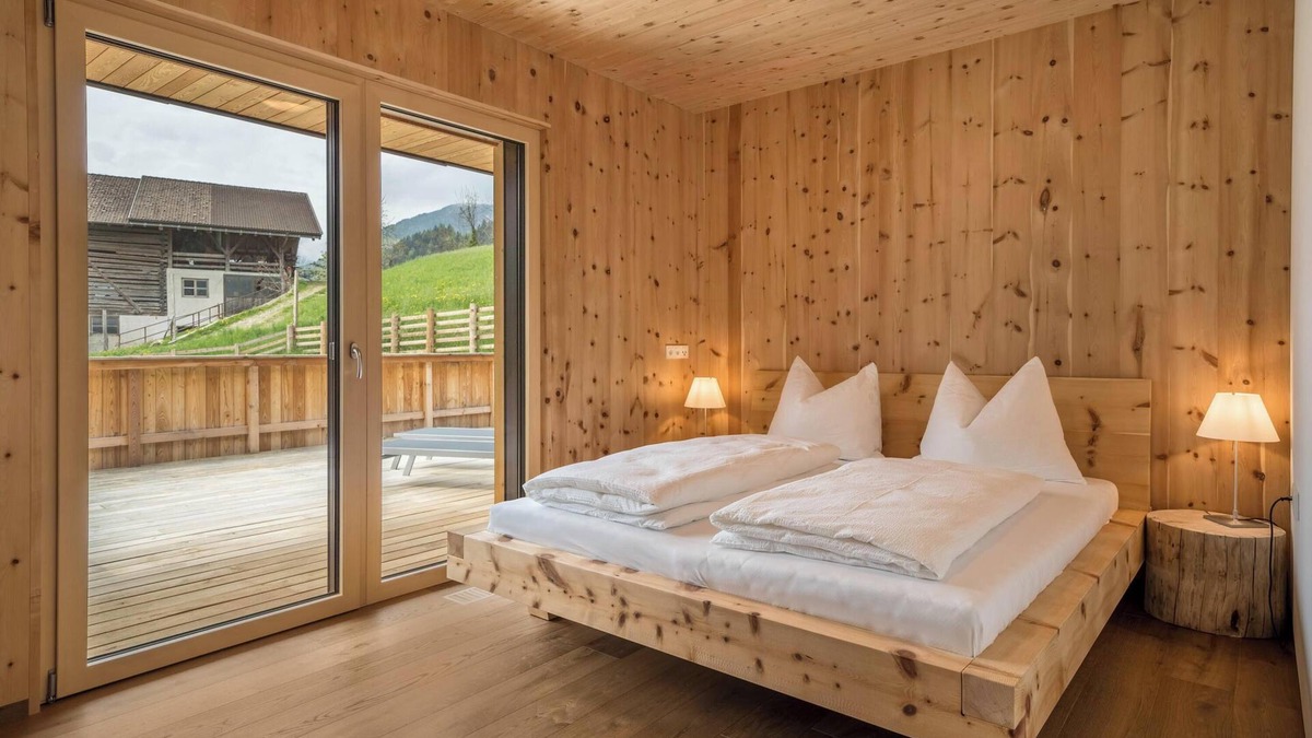 San Pancrazio Apartment | Apartment 'Naturapartments Alpreid Zirbe' with Mountain View, Terraces & Wi-Fi