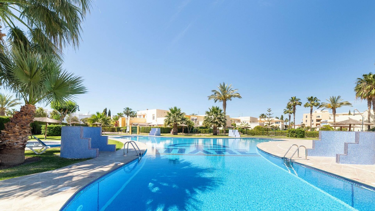 Vera Beach Apartment | Apartment 'Naturista Vera Playa' with Shared Pool, Air Conditioning and Wi-Fi