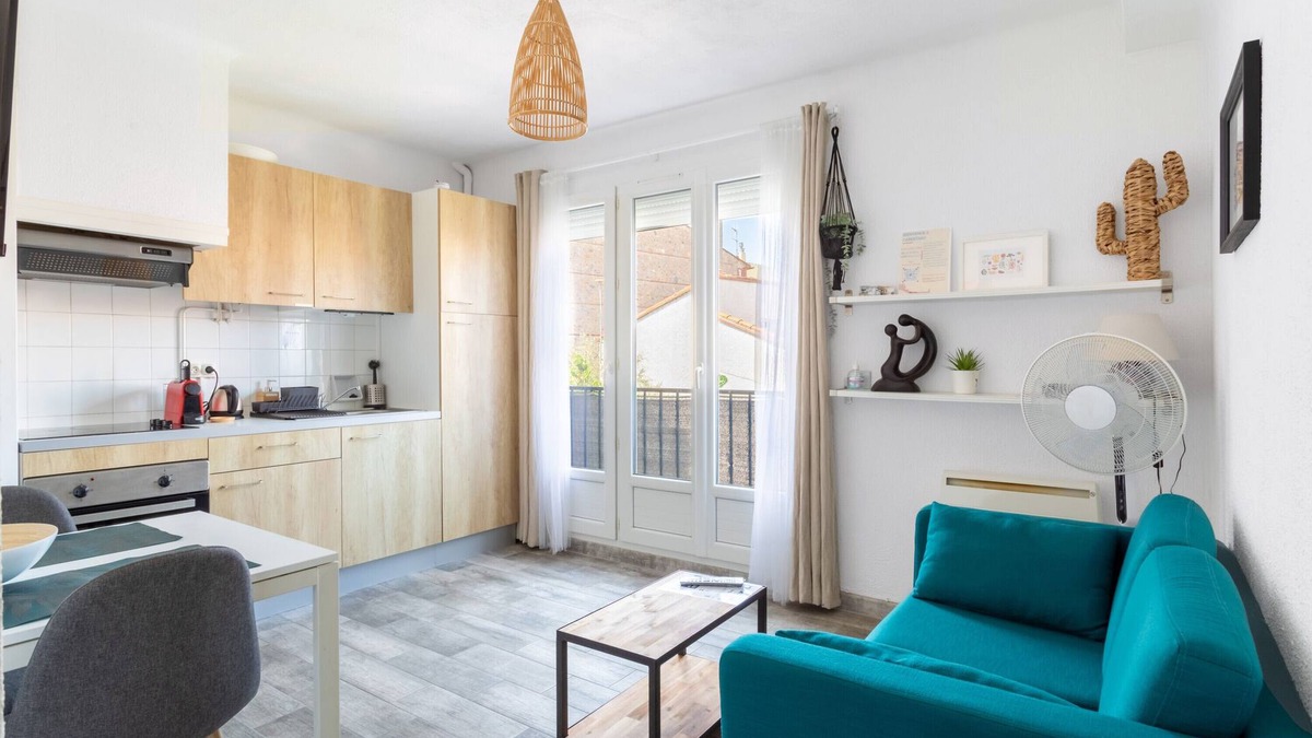 Cabestany Apartment | Apartment 'Nid Douillet' with Wi-Fi