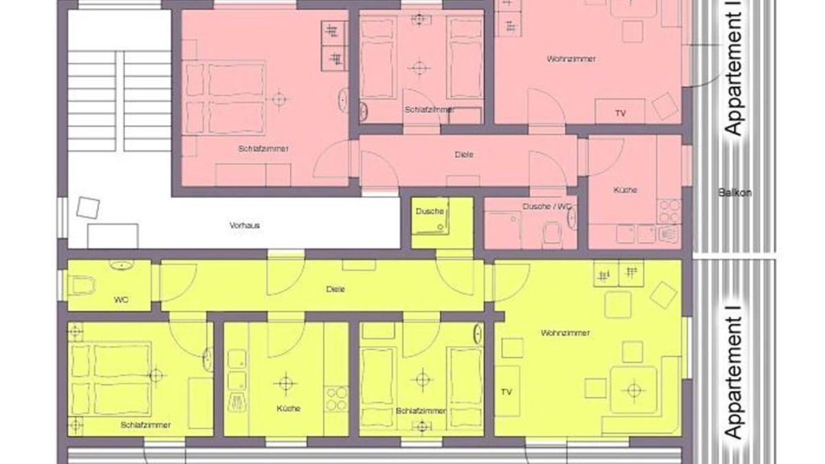 Abtenau Apartment | Apartment Nr.3/2 bedrooms/shower, WC, FW III - Rettenbacher, Landhaus