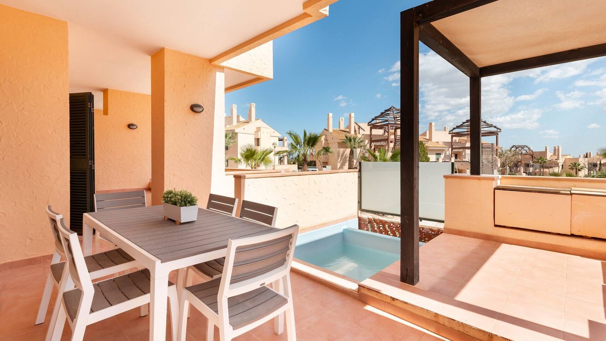 Fuente Alamo de Murcia Apartment | Apartment 'Oasis Martinica 18 Bajo B' with Shared Pool, Wi-Fi and Air Conditioning