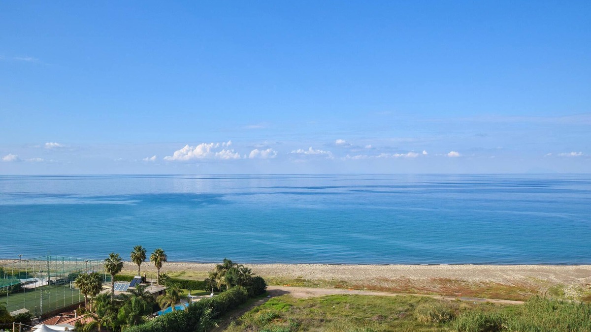 Acquedolci Apartment | Apartment on the 4th floor with panoramic sea view to the Lipari Islands.