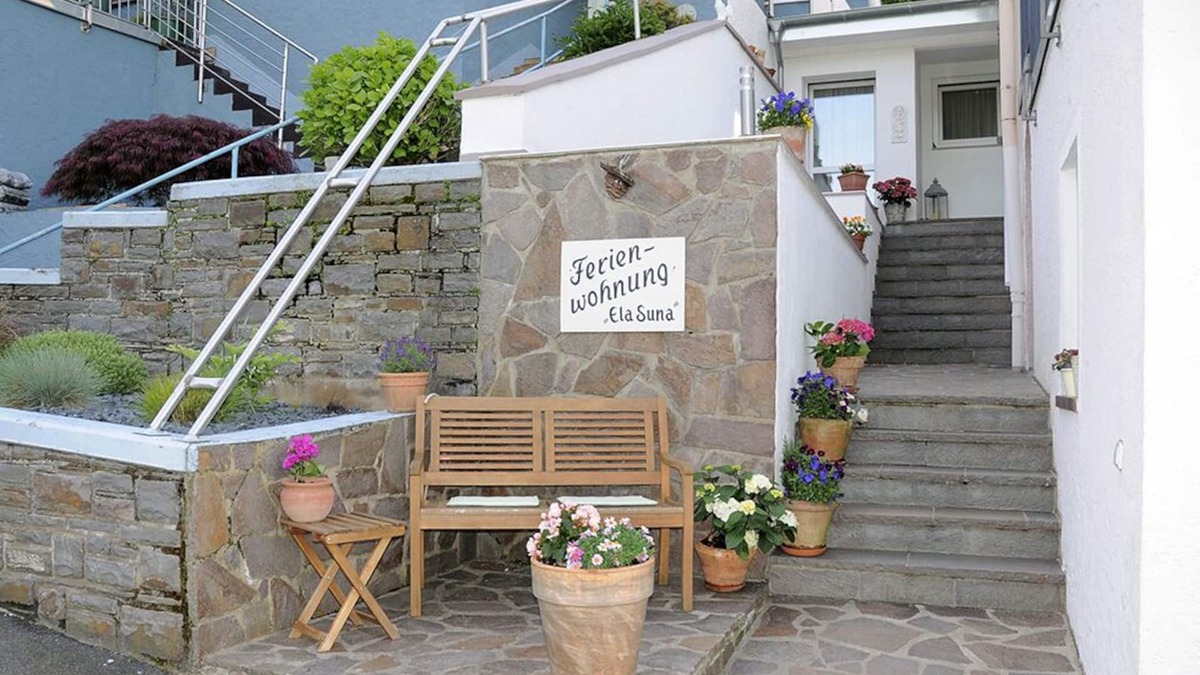 Assmannshausen Apartment | Apartment on the edge of the forest with a terrace near the vineyards! "Rheinsteig"