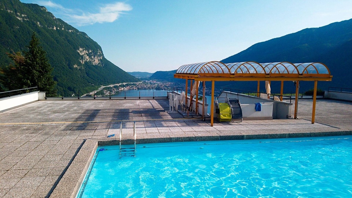 Rovio Apartment | Apartment overlooking Lake Lugano w. heated pool, stunning view from balcony