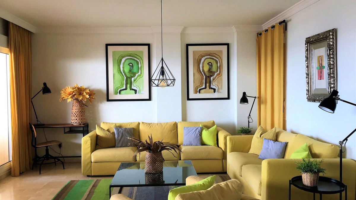 Buenas Noches House | Apartment 'Penthouse Bermuda Beach 3' with Sea View, Pool, Garden & Wi-Fi