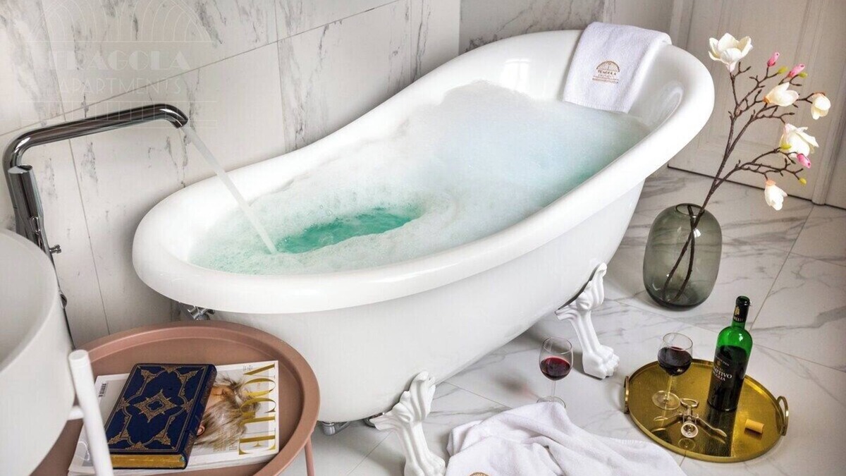 Stradom Apartment | Apartment Pink Velvet with sauna and bathtub