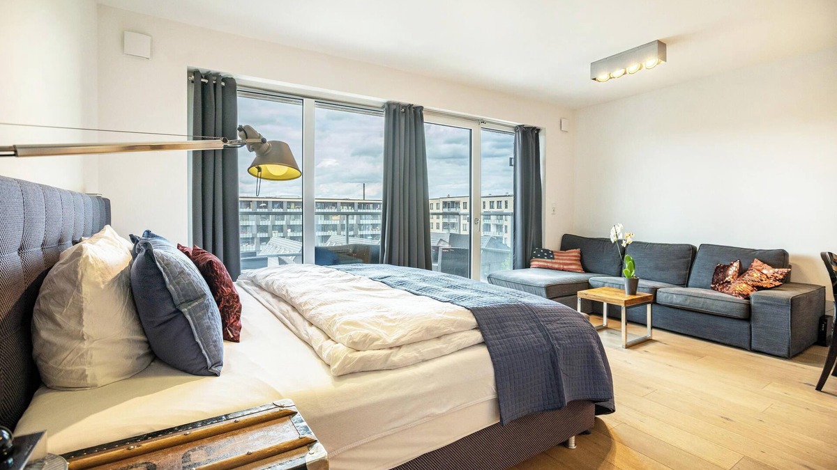 Uberseestadt Apartment | Apartment Portus 16 close to City Centre with Balcony