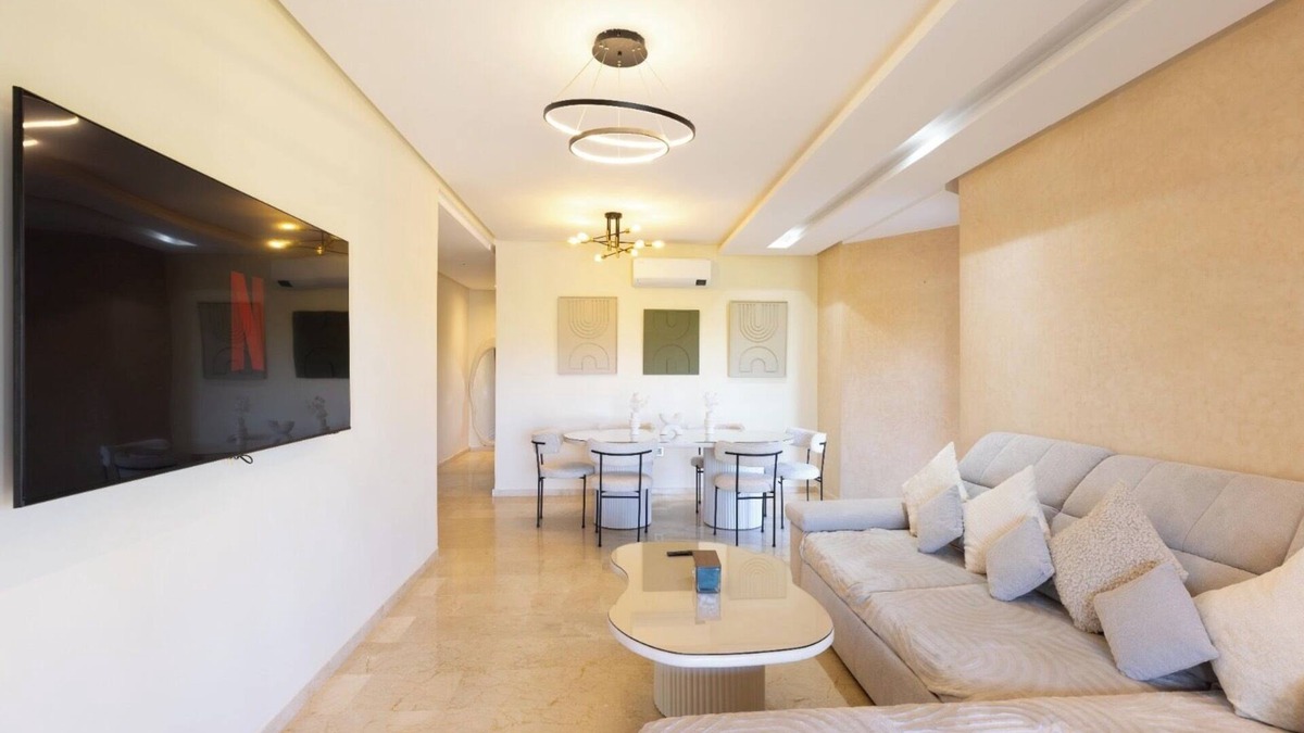 Cadereau Apartment | Apartment Prestigia Agate - Golf view, Swimming pool & Comfort in Marrakech