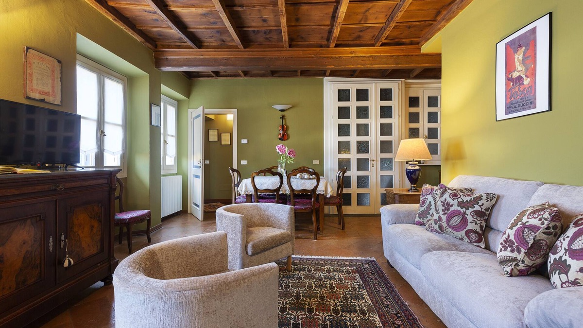 Borgo Ticino Apartment | Apartment-Private Bathroom-Garden view-Puccini