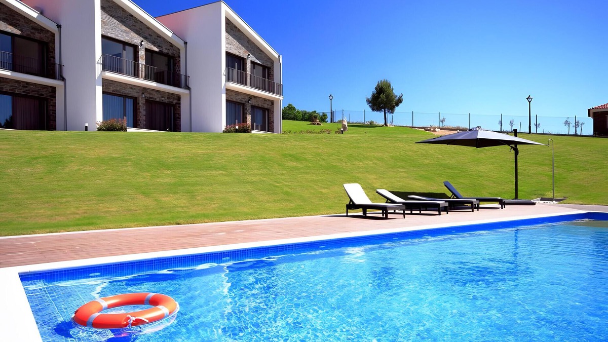 Macedo de Cavaleiros Apartment | Apartment 'Monte Bela Vista - 1' with Lake View, Wi-Fi and Air Conditioning