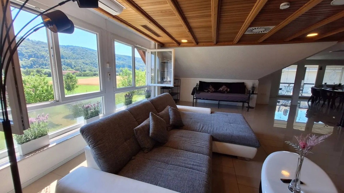 Laufenburg Apartment | Apartment 'Pure Vista' with Black Forest View, Private Terrace and Wi-Fi