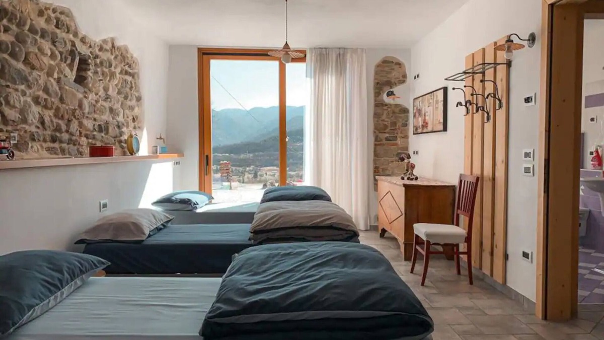 Feltre Apartment | Apartment 'Quadrupla Piano Terra' with Mountain View and Private Terrace