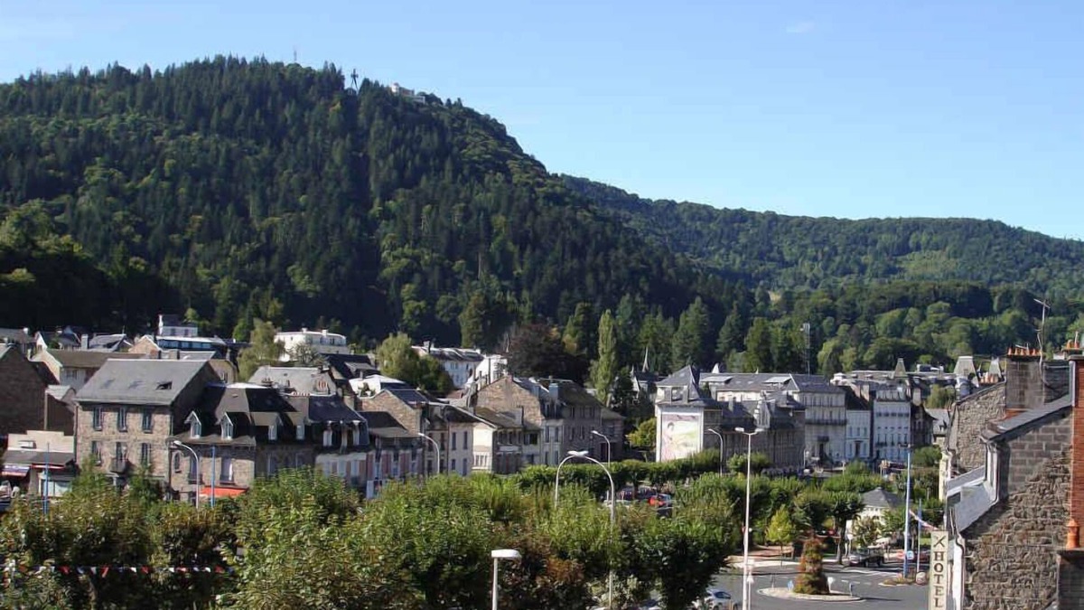 La Bourboule Apartment | Apartment renovated by painter at the heart of the Parc des Volcans