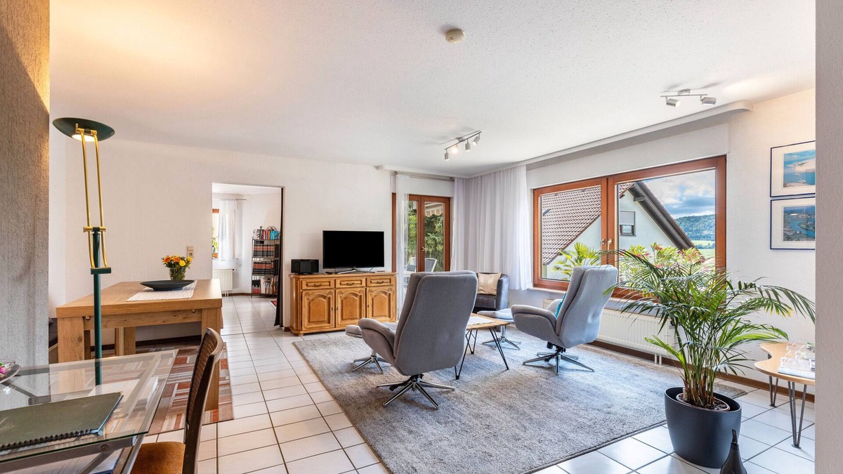 Durbheim Apartment | Apartment 'Rieth' with Mountain View, Private Terrace and Wi-Fi
