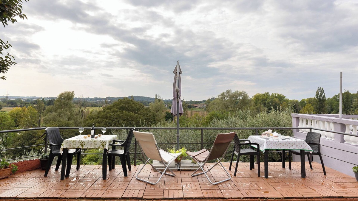 Salionze Apartment | Apartment "Riverview 67 2" with Garden & Air Conditioning