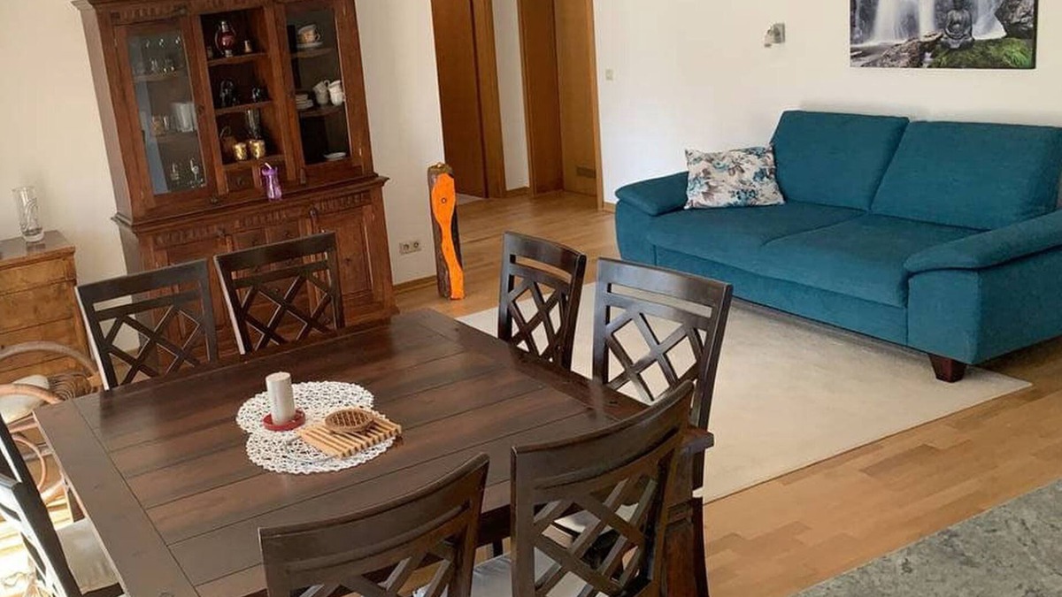 Bad Urach Apartment | Apartment 'Rosengarten, 65 Qm' with Mountain View, Balcony and Wi-Fi