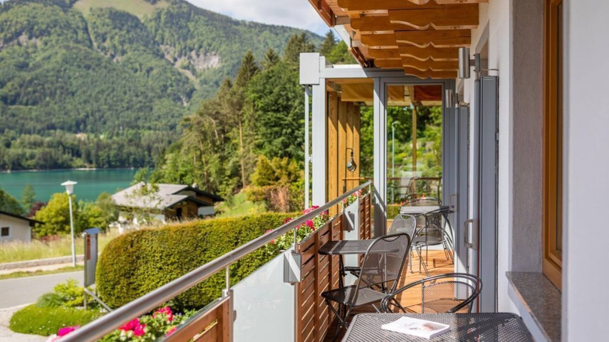 Fuschl am See Bed & Breakfast | Apartment "Roterle" - Haus Bergblick