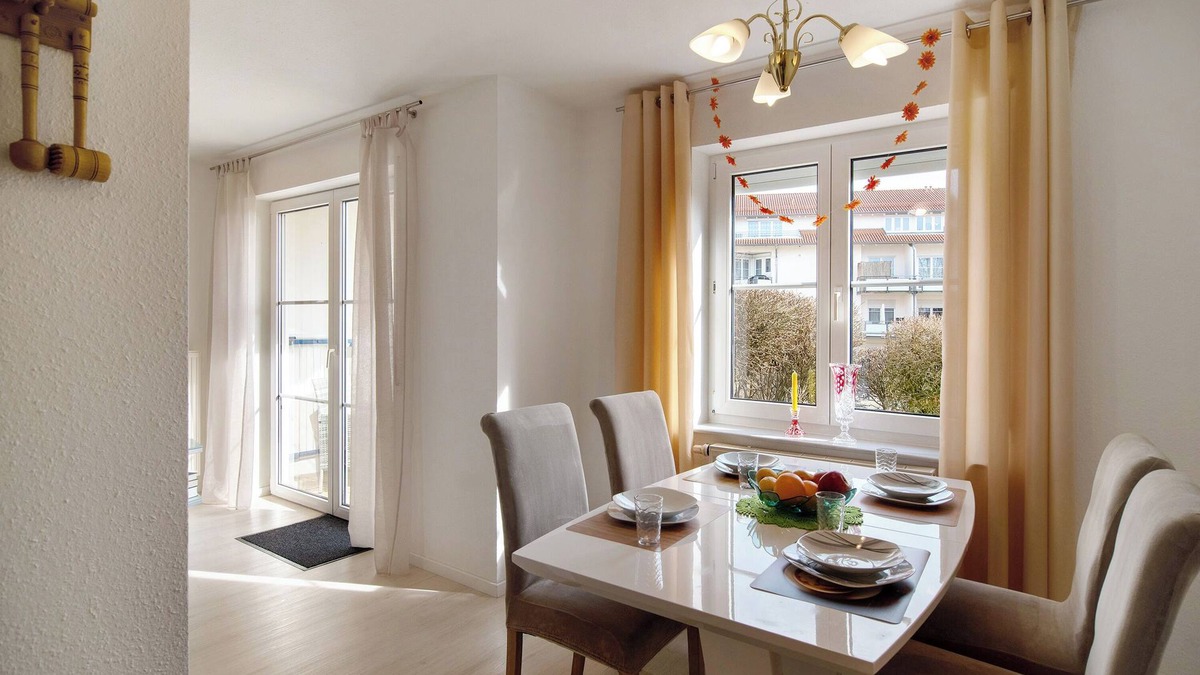 Bad Saulgau Apartment | Apartment 'Ruhige Ferienwohnung in Bad Saulgau' with Mountain View, Private Terrace and Wi-Fi