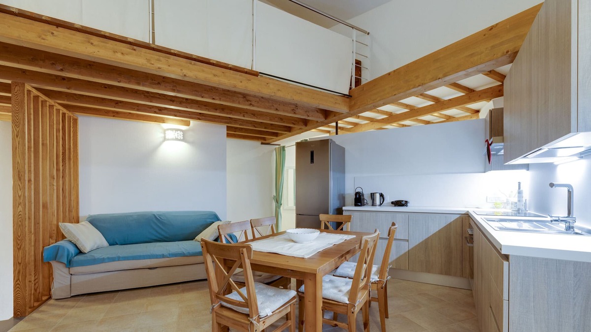 Seneghe House | Apartment 'Salaris Chiara ' with Mountain View, Wi-Fi and Air Conditioning