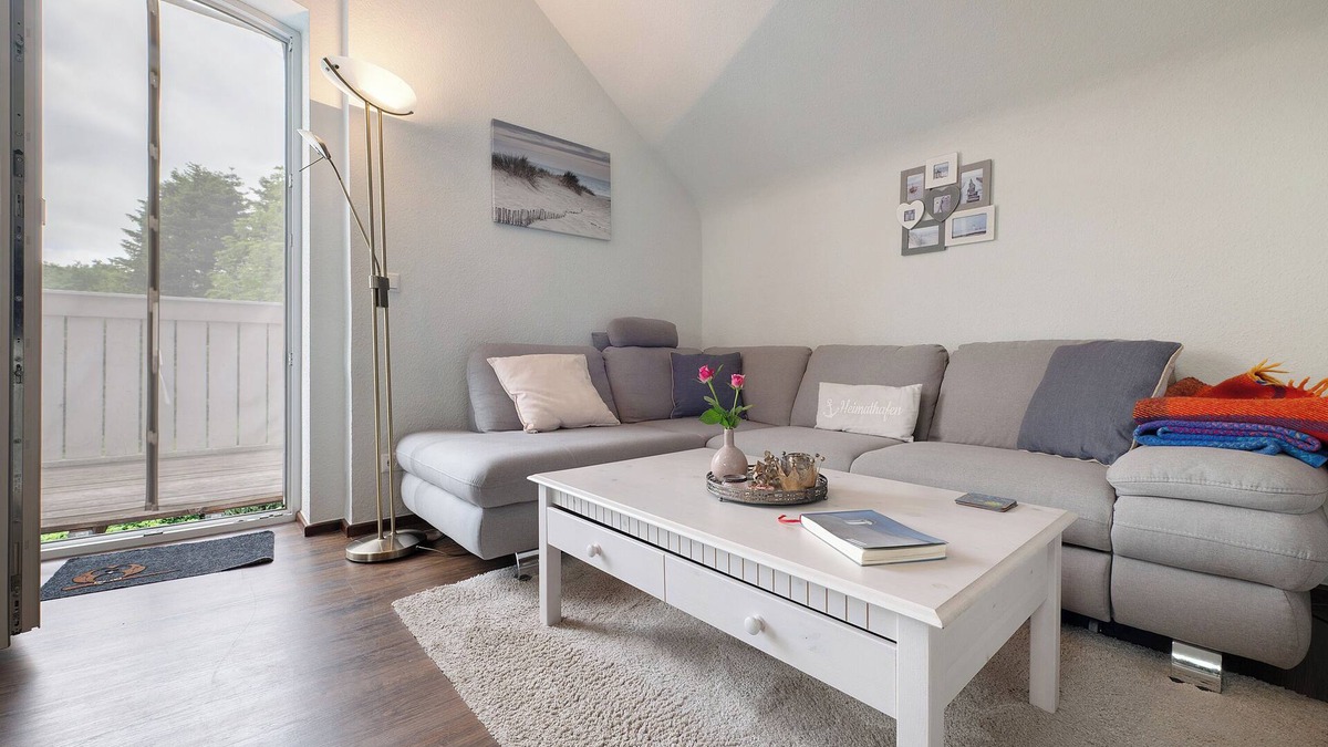 Altenbruch Apartment | Apartment 'Schlafmütze' with Shared Terrace, Shared Garden and Wi-Fi