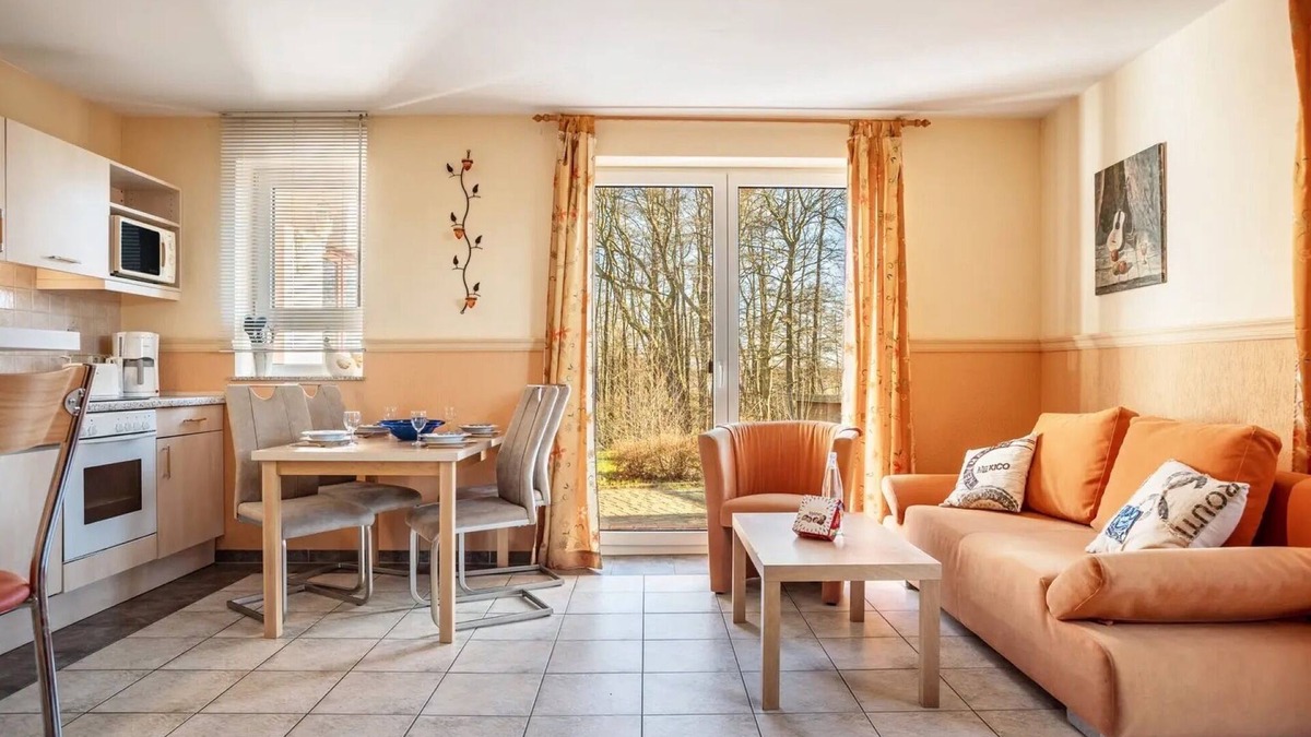 Buschvitz Apartment | Apartment 'Schwalbennest' with Shared Terrace, Shared Garden and Wi-Fi