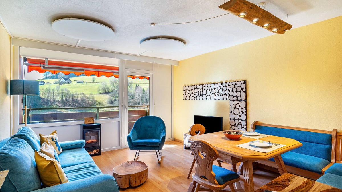 Tonbach Apartment | Apartment 'Schwarzwald Wölkchen' with Mountain View, Shared Garden and Wi-Fi