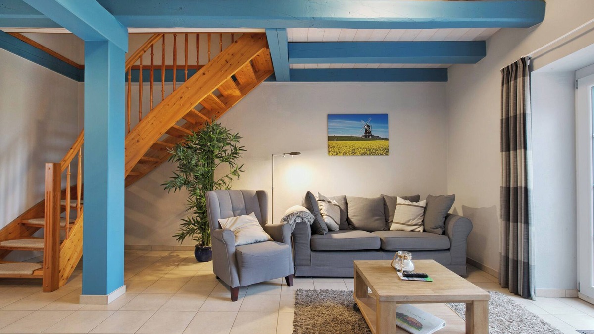 Pellworm Apartment | Apartment 'Seegarden' with Private Terrace, Shared Garden and Wi-Fi