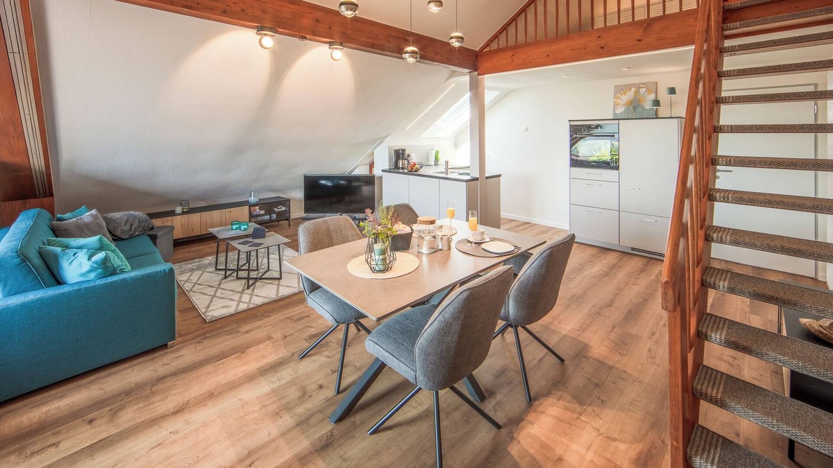 Ohningen Apartment | Apartment SEEGLÜCK with partial lake view for max. 2 adults + 2 children