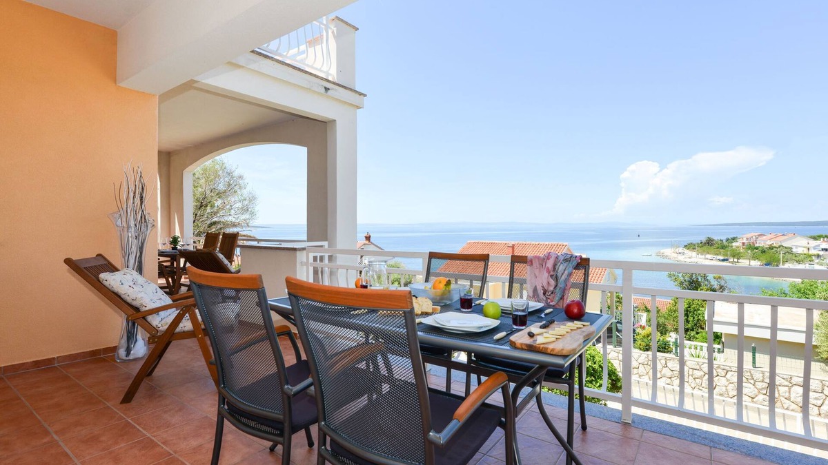 Lun Apartment | Apartment Sol with a beautiful sea view