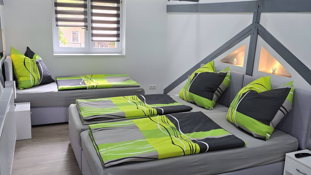 Lauchhammer Apartment | Apartment 'Sophie' with Private Terrace, Wi-Fi and Air Conditioning