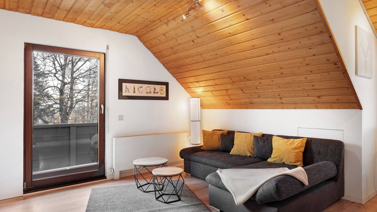 Kappel Apartment | Apartment 'Steinhart' with Balcony and Wi-Fi