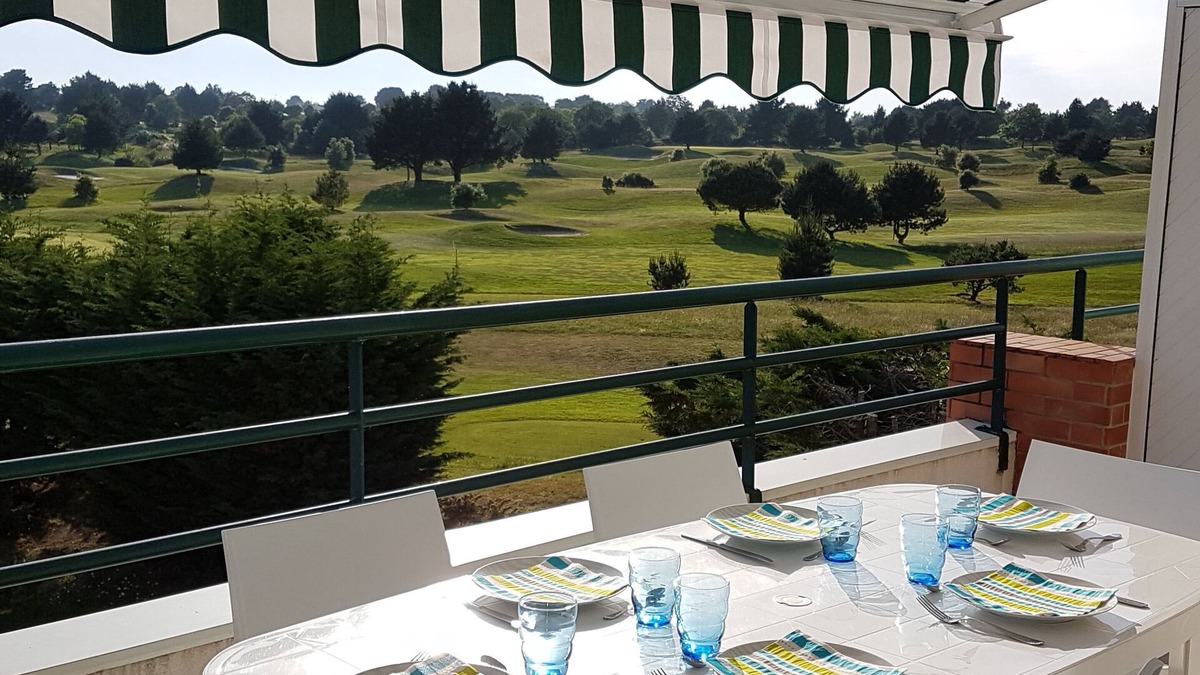 Pornic Apartment | Apartment, superb view of the golf course