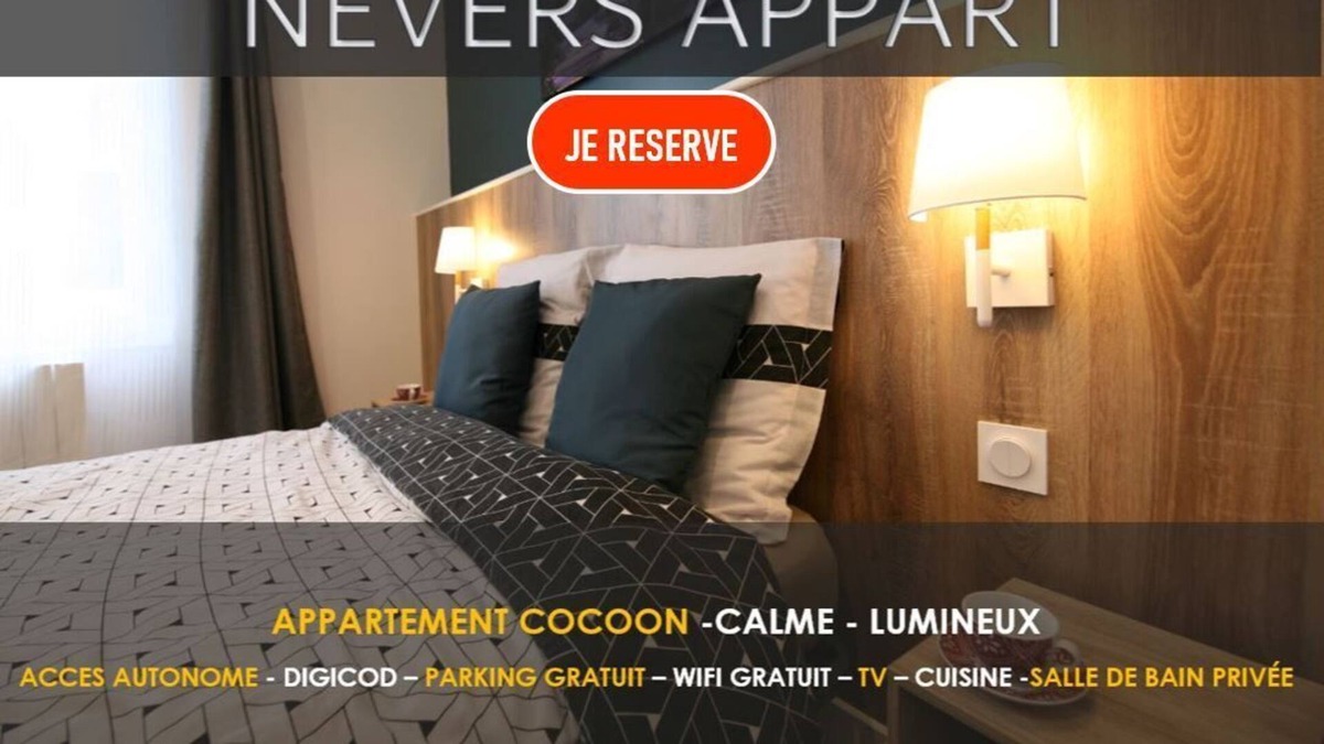 Nevers Apartment | Apartment T2 - 34m2 quiet and bright