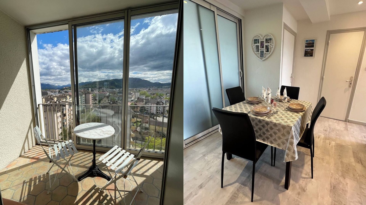 Annecy Apartment | Apartment T3bis classified *, free parking, Annecy Center